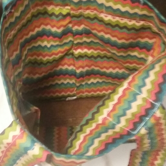 Ladies "WHATEVER" Hand Bag. Southwestern. - Picture 2 of 4